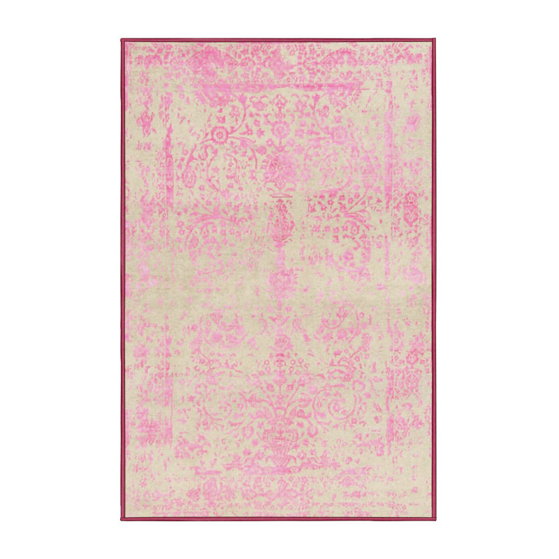 Tapis rose clair / ivoire Petersfield, Rectangle 8 pi x 12 pi