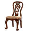 Ensemble de 2 chaises d'appoint rembourrées Elana