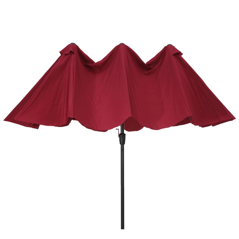 Parasol de marché 15 pi Helzer, Bourgogne