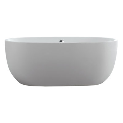 Janus 59'' x 29.52'' Soaking Acrylic Bathtub