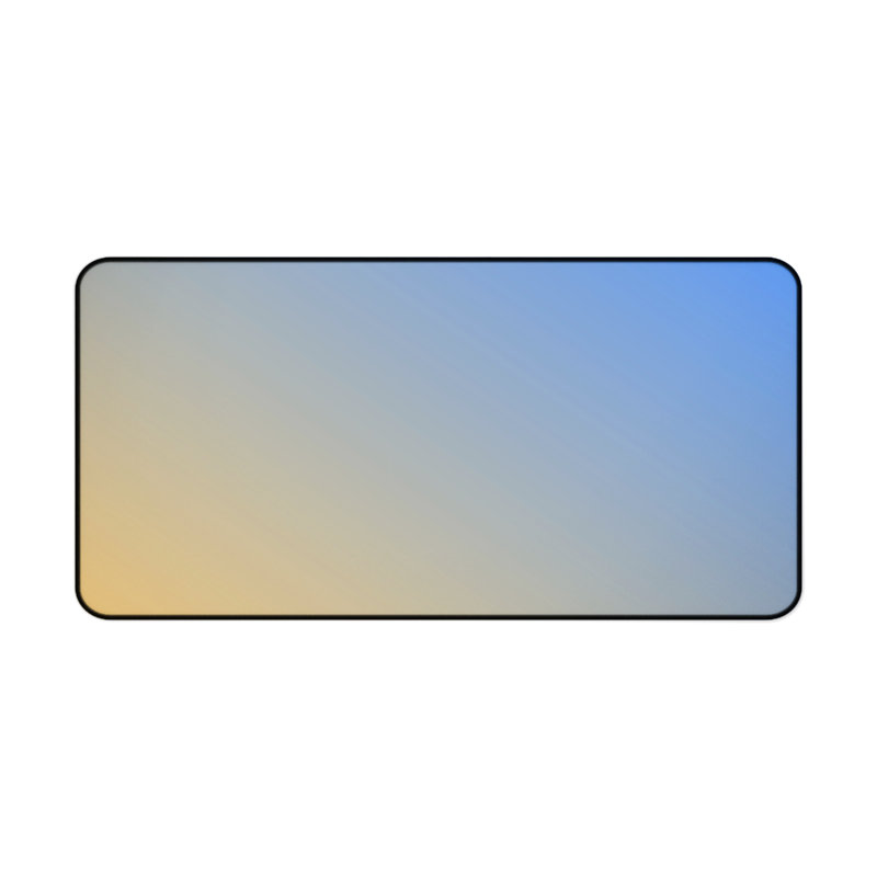 Polyester Desk Pad, 14.4x12.1
