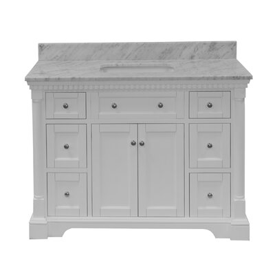 Jianglin 48"" Single Bathroom Vanity -  Breakwater Bay, 73DAFC4B8DC646DCBCFC16C062CE4058