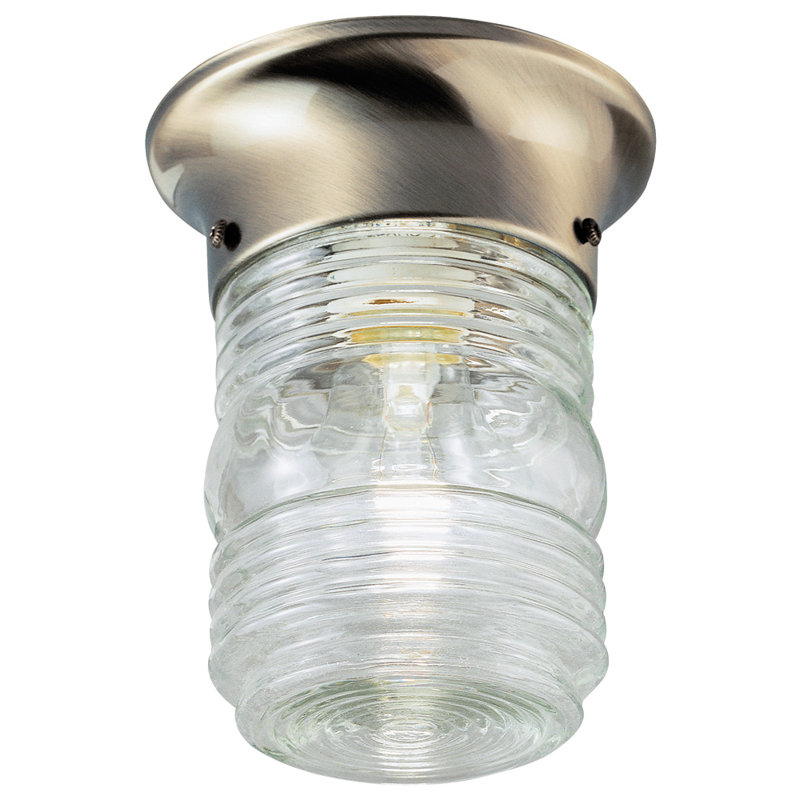 Plafonnier encastré 1 lampe simple 4,75 po Sammons