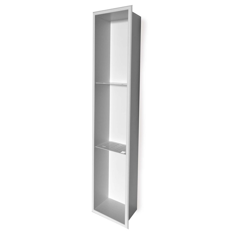 Niche de douche Natalia, Blanc mat