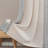 Kidist Linen Semi-Sheer Rod Pocket Curtain Pair-1963855522-1963855532