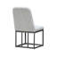 Chaise d'extérieur rembourrée Aulander, moka
