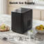 HOMCOM 12 Lb. Daily Production Bullet Ice Portable Ice Maker