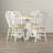 Kaneshiro Solid Wood Top Pedestal Dining Set-419974473-524086049