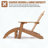 Plastic Wood Adirondack Chair with Cup Holder, 380 lbs Capacity, Fade and Weather Resistant
