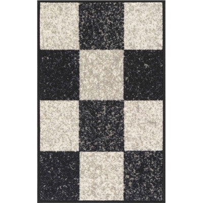 Mistie Non-Slip Geometric Indoor Doormat
