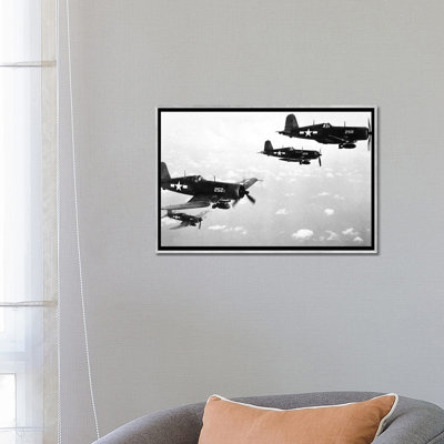 " F4U Corsair Planes, Used From 1942-53 By The US Navy And Marine Corps "
