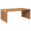 Table d'appoint de jardin vidaXL brun 35,43 po x 19,69 po x 14,17 po