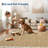 Washable Area Rug Modern Modern Area Rug Low Pile,Non-Slip Soft,Mark-Resistant,Collapsible Carpet for Living Room,Bedroom,Dining Light-1909534563-1909534573