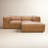 Foley 3-Piece Top Grain Leather Modular Sectional-1958180636