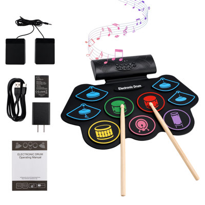 Hand Roll Drum Practice Set