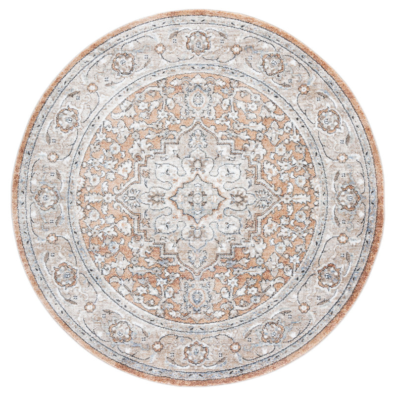 Tapis oriental performance Jacomine, Rond 5 pi 3 po