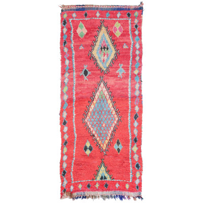Moroccan Rugs One-of-a-Kind Runner 4'3" X 9'4" Area Rug