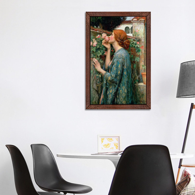 Print, 66.04 cm H x 45.72 cm W, Brown Framed