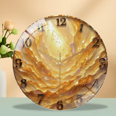 Horloge murale avec horloge murale 12 po