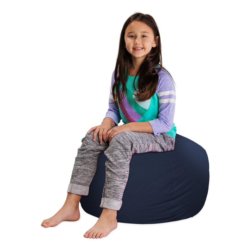 Housse pour fauteuil à billes Kids, Moyen - 27 po, Bleu marine uni