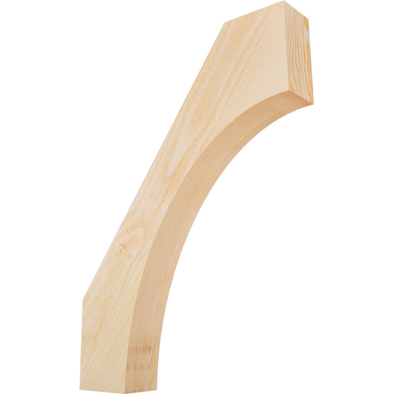 Attelle de genou Westlake, Sapin de Douglas, H 30 po x l 4 po x P 22 po, Brute