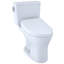 Drake® 1G® Washlet®+ Two-Piece Elongated Dual Flush 1.0 and 0.8 GPF Dynamax Tornado Flush® Toilet With S500e Bidet Seat, Wax Ring, and Toilet Mounting Bolts