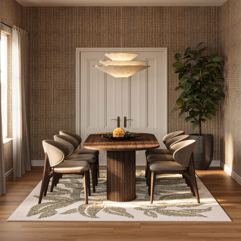 Tapis en laine Carmeon Hamilton, Rectangle de 5 pi x 8 pi
