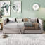 Sruly 3 Seater Velvet Sofa Bed-1293959502