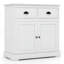 Armoire de rangement Winston Porter avec 2 portes et 2 tiroirs de rangement