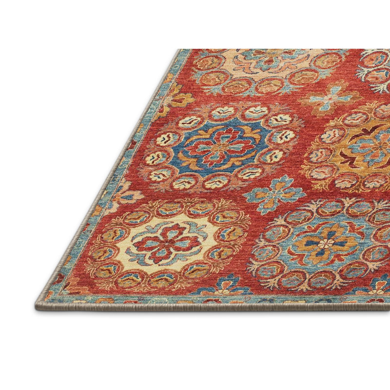 Abstract Indoor Rug, Rectangle 4' x 6'