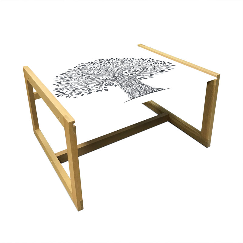Jahida Sled Coffee Table, 62cm H x 74cm W x 40cm D