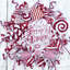 Couronne en maille 20 po Peppermint