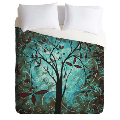 Madart Inc Traditional Floral Duvet Cover