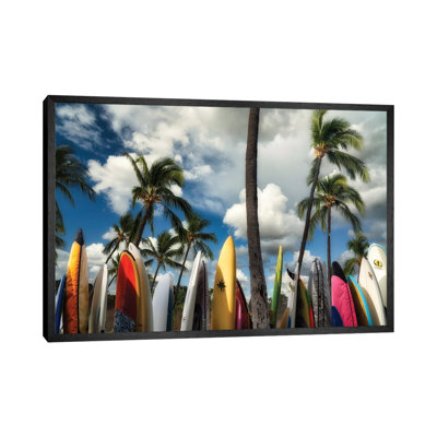 Surfboards by Dennis Frates - Print on Canvas