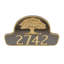 Lexington 1-Line Wall Address Plaque-968461878