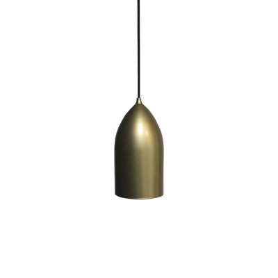 1 - Light Gold Single Pendant