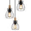 Ahzhane 3 - Light Matte Black Pendant