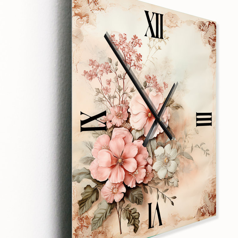 Horloge murale «Blossoming», Grand