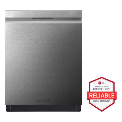 LG SIGNATURE Top Control Smart Wi-Fi Enabled Dishwasher with TrueSteam® and QuadWash