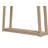 Caomhan Modern Console Table With Slatted Storage Shelf-803079609