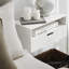 45cm W Manufactured Wood Bedside Table