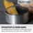 Granitestone Silver 5 QT Nonstick Stock Pot with Tempered Glass Lid, Oven & Dishwasher Safe