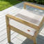 Chaises de patio en aluminium avec coussins
