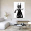 «Doberman with Revolver Dramatic Contemporary Portrait», art mural-347069554