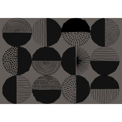 Gautious Rectangle Geometric Area Rug