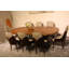 9 Pieces Vogue Lux Rectangular Dining Set-1978384275