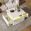 Pedestal Coffee Table with Storage-902110404