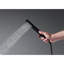 Robinet de baignoire à haut débit avec douchette - Acier inoxydable noir mat, bec cascade, rouille et corrosion pour une douche luxueuse et une baignoire design autoportante