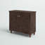 Armoire de rangement pour chaussures à 2 portes avec 3 tablettes H 26,33 po x l 29,95 po x P 13,1 po
