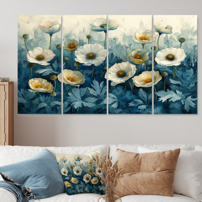 Swind - Poppies, ensemble d'art sur toile